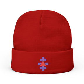 Knight Templar Priests Beanie - Knit Embroidery Emblem - Bricks Masons