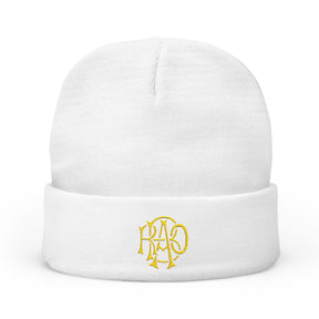 RAOB Beanie - Knit Embroidery Emblem - Bricks Masons