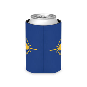 Knights of the All Seeing Eye Can Cooler - Blue & Gold - Bricks Masons