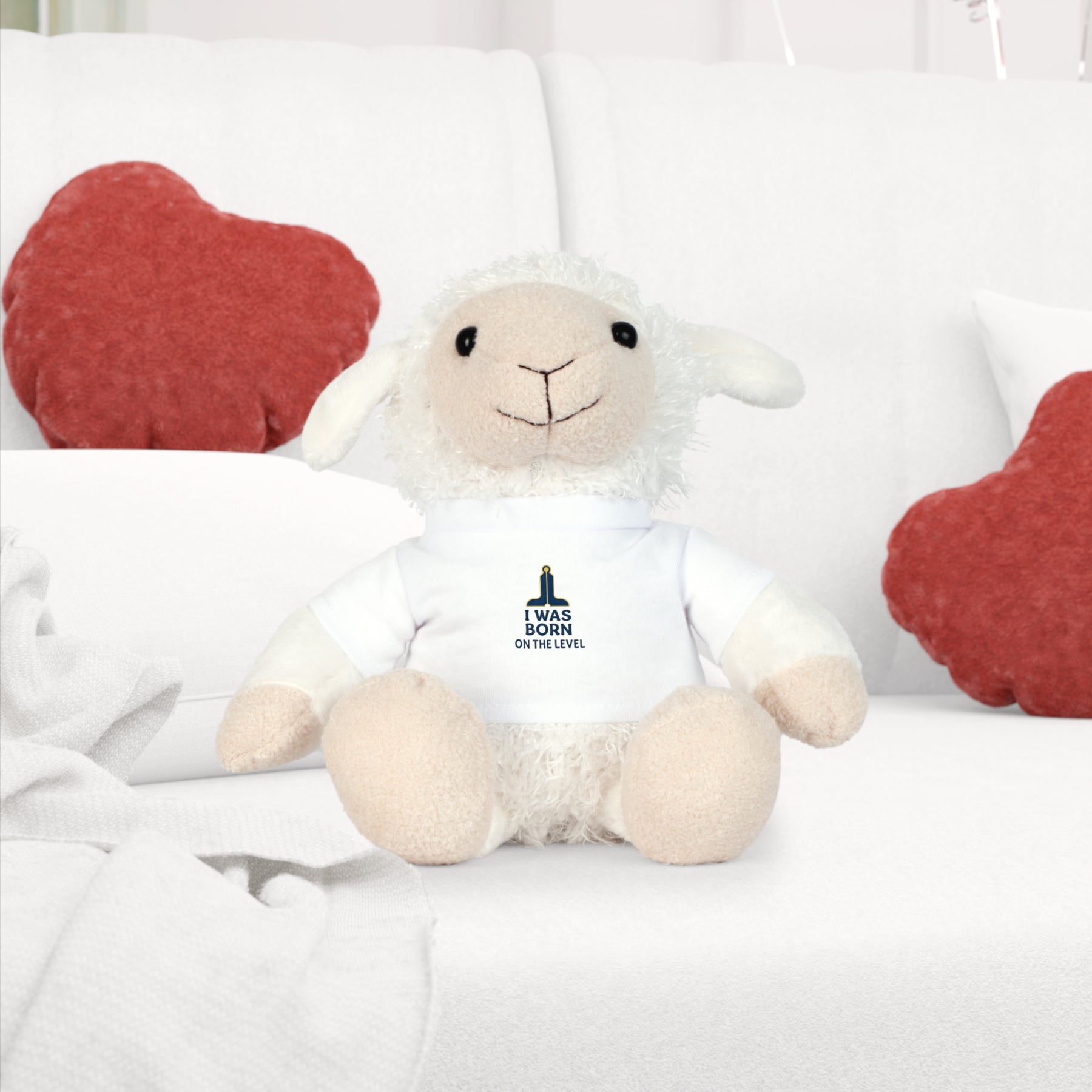 Master Mason Blue Lodge Teddy Bear - I Was Born On the Level 4 Plushies - Bricks Masons