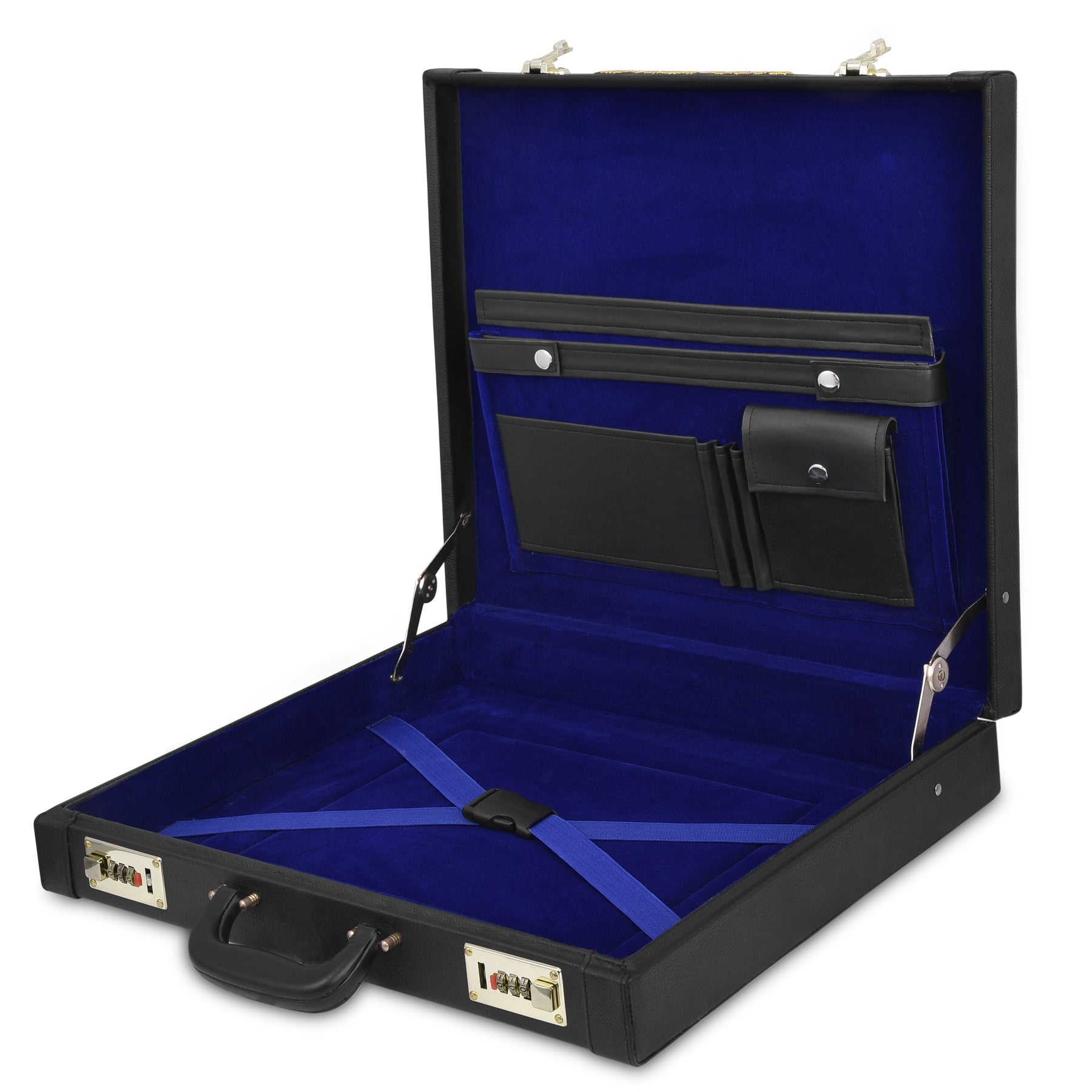 Past Master Craft English Regulation Apron Case -  Silver Hand Embroidery Various Sizes & Materials