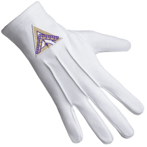 Royal & Select Masters English Regulation Glove - White Pure Cotton - Bricks Masons