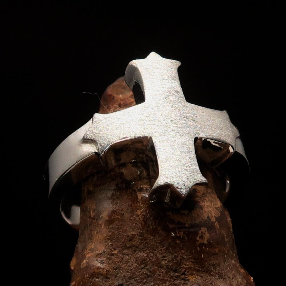 Knights Templar Commandery Ring - Templar Cross Sterling Silver