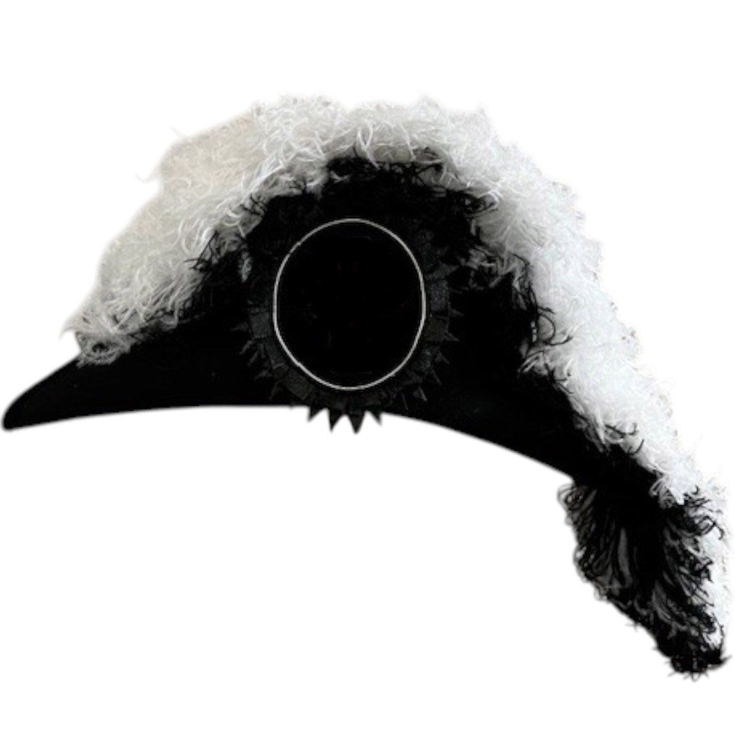 Past Grand Commander Knights Templar Chapeau - Black Underlayer Plumes - Bricks Masons