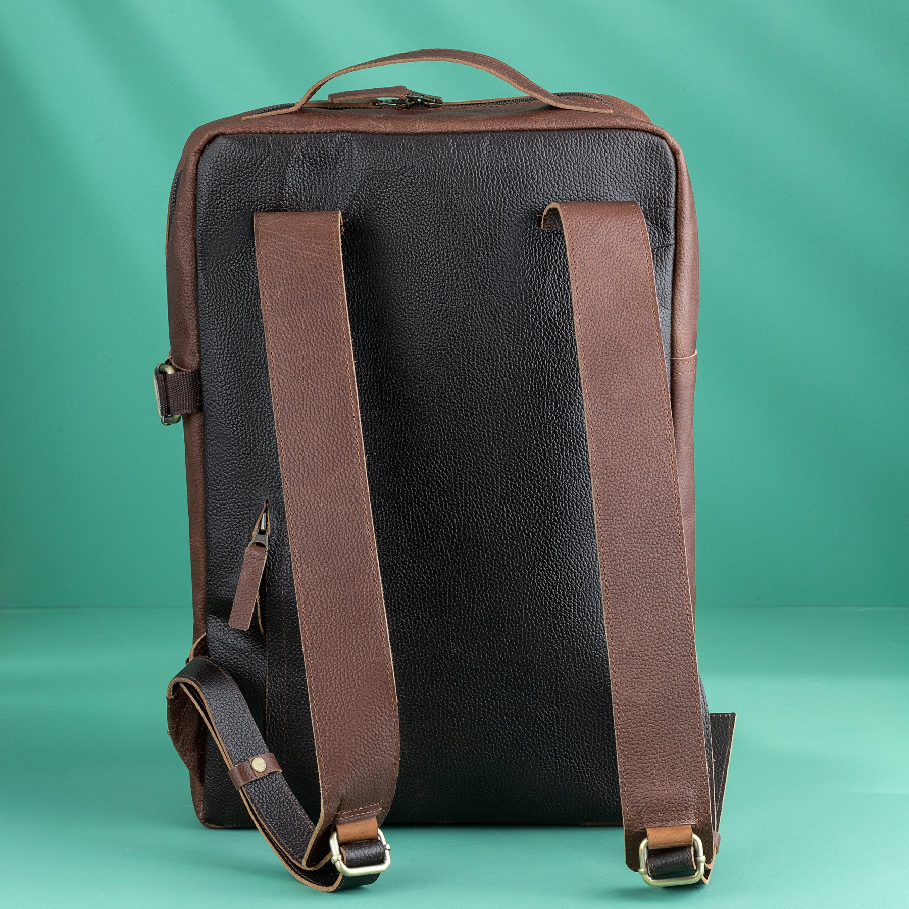 Royal Arch Chapter Backpack - Genuine Brown Leather - Bricks Masons