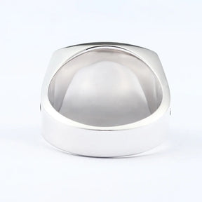 Past Master Blue Lodge Ring - Square & Compass Quadrant G Sterling Silver Ring