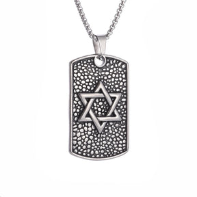 Ancient Israel - Hexagram Stainless Steel - Bricks Masons