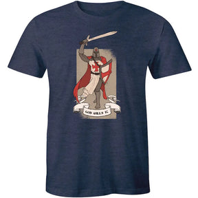 Knights Templar Commandery T-shirt - Deus Vult God Wills It