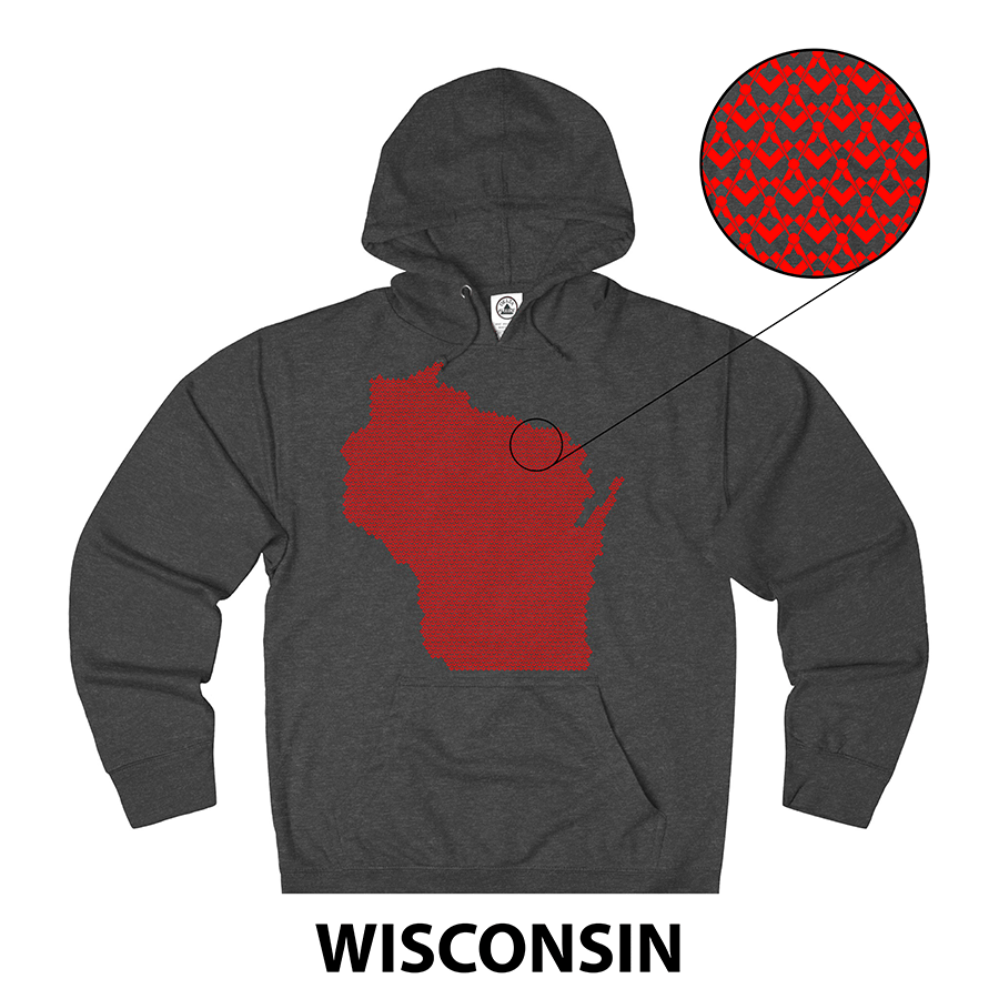 Masonic Hoodie - WISCONSIN State