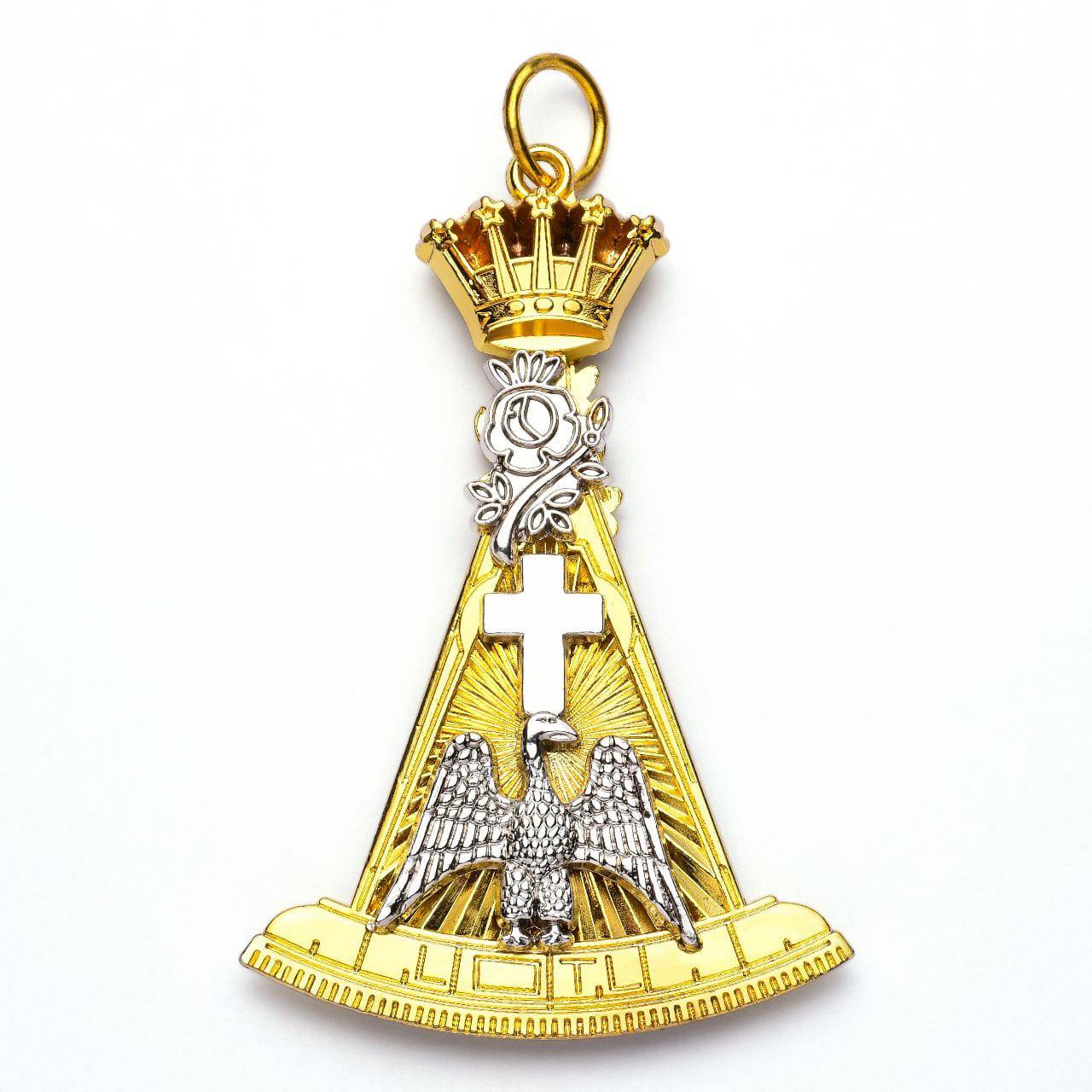 18th Degree Scottish Rite Collar Jewel - Colored