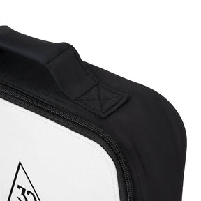 32nd Degree Scottish Rite Lunch Bag - Black & White