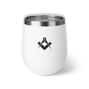 Master Mason Blue Lodge Vacuum Cup - Square & Compass