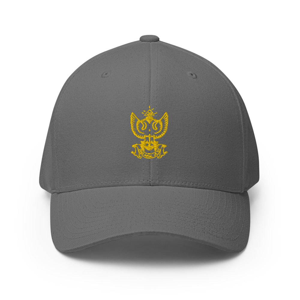 33rd Degree Scottish Rite Baseball Cap -Wings Up Golden Embroidery