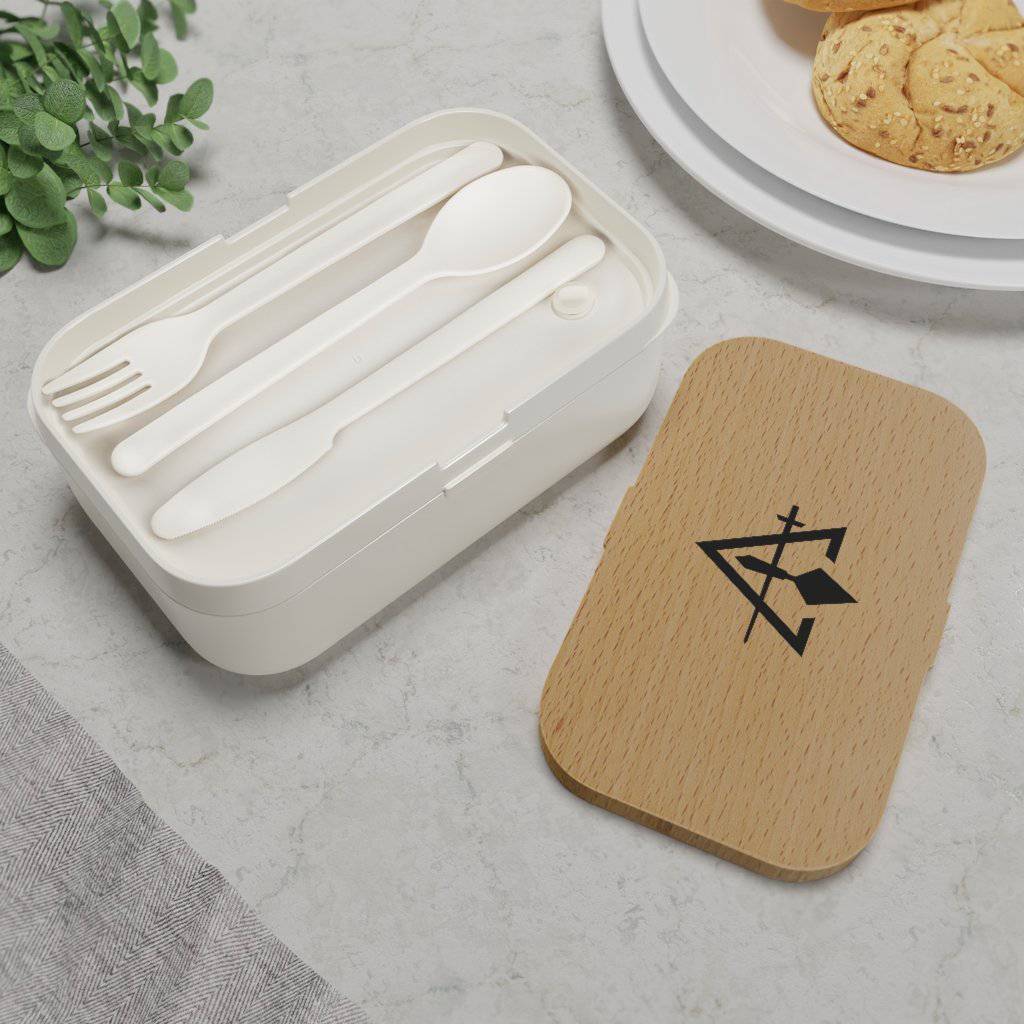 Council Lunch Box - Wooden Lid - Bricks Masons