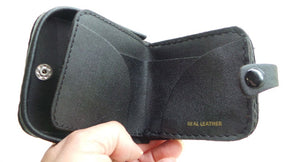 Master Mason Blue Lodge Wallet - Genuine Leather With 24K Gold Clad Metal - Bricks Masons