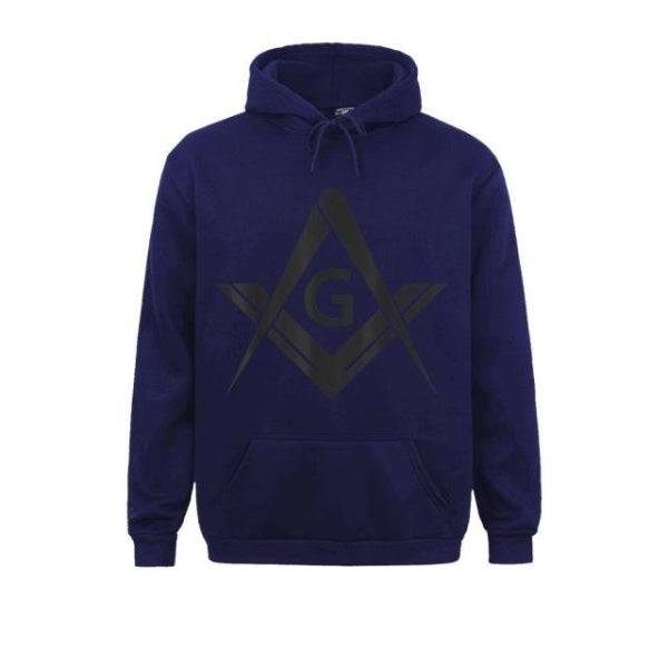 Master Mason Blue Lodge Hoodie - Square & Compass G (Various Colors)