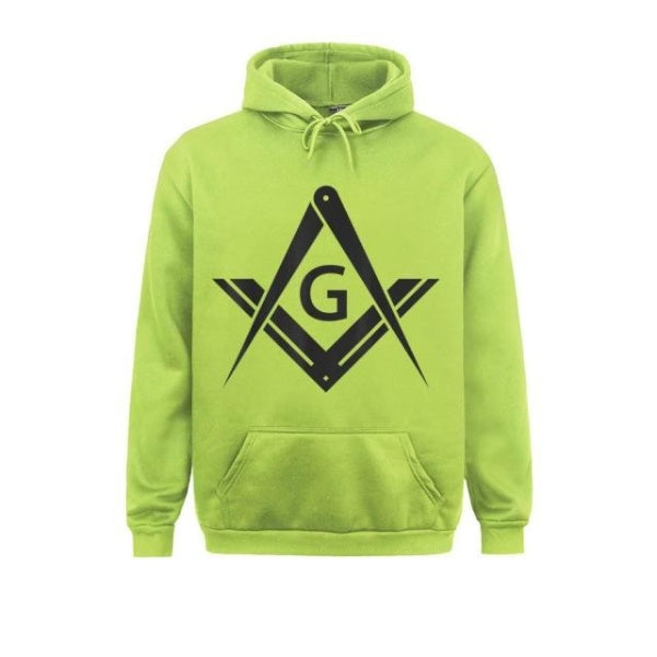 Master Mason Blue Lodge Hoodie - Square & Compass G (Various Colors)