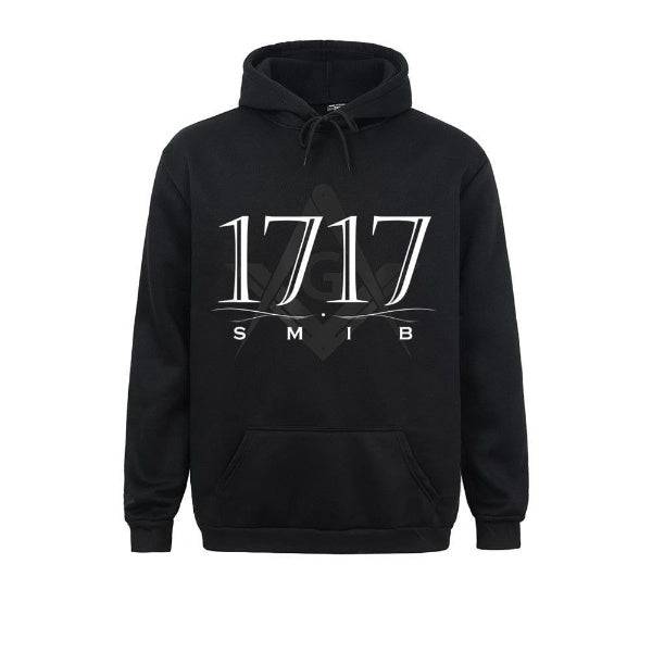 Master Mason Blue Lodge Hoodie - 1717 SMIB Square and Compass G [Multiple Colors]