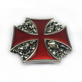 Knights Templar Belt - Red Cross - Bricks Masons