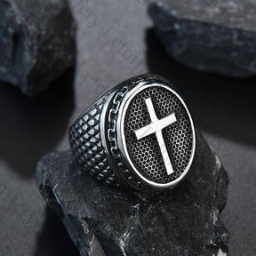 Knights Templar Ring - Cross - Bricks Masons
