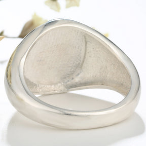 Knights Templar Commandery Ring - Silver Copper Plated - Bricks Masons