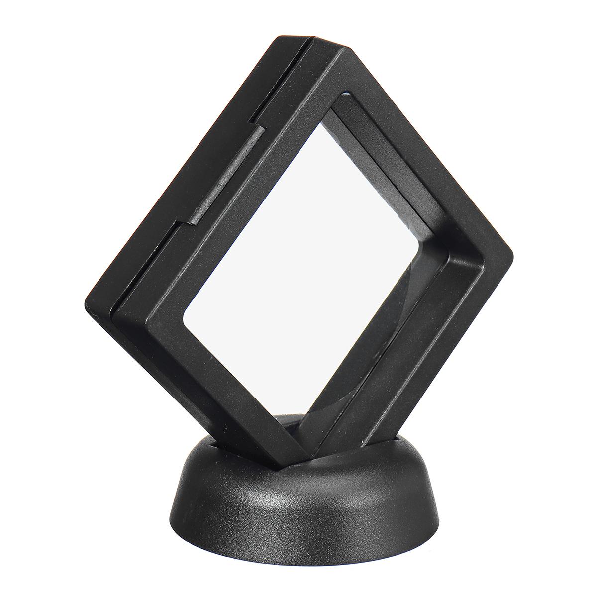 Masonic Coin Holder - 3D Floating Coin Display Black & White - Bricks Masons