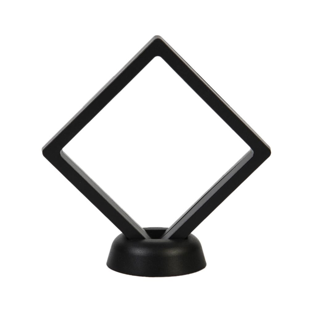 Masonic Coin Holder - 3D Floating Coin Display Black & White - Bricks Masons