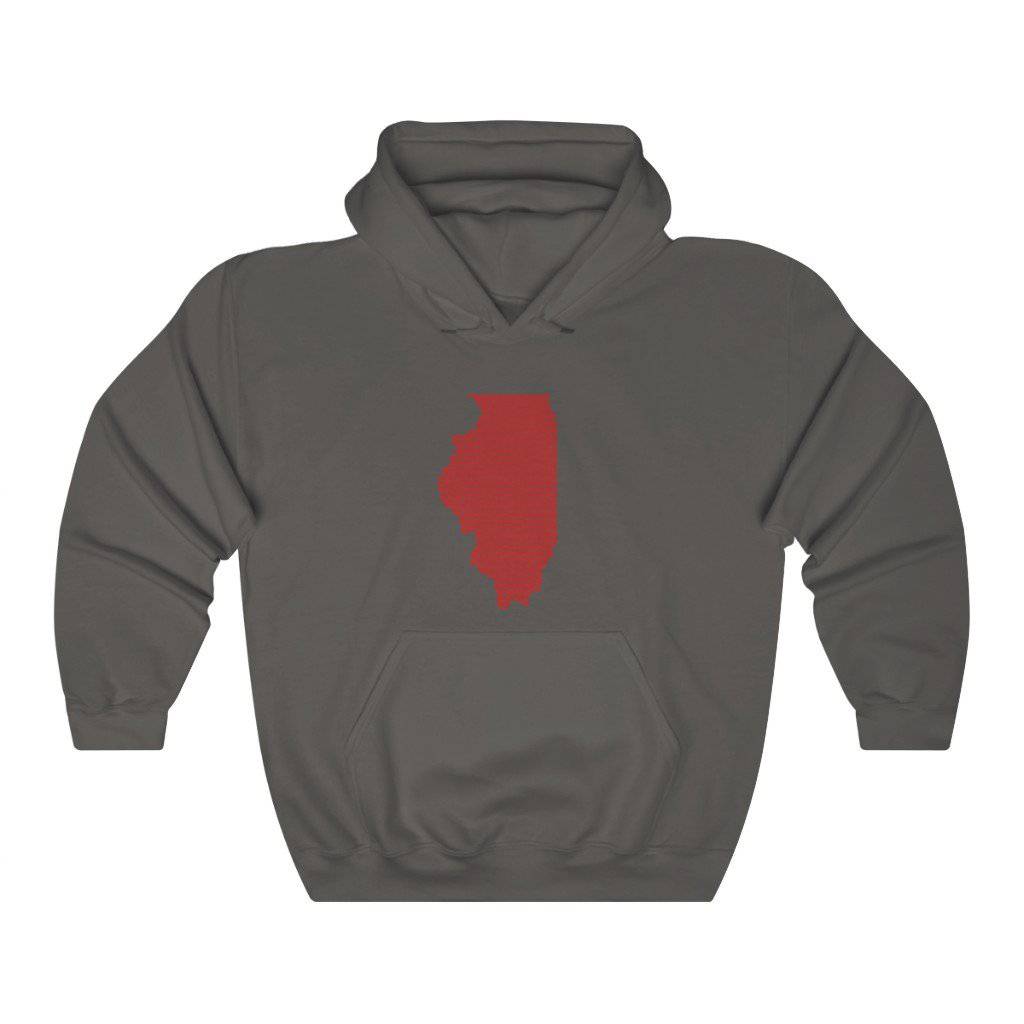 Masonic Hoodie - ILLINOIS State - Bricks Masons