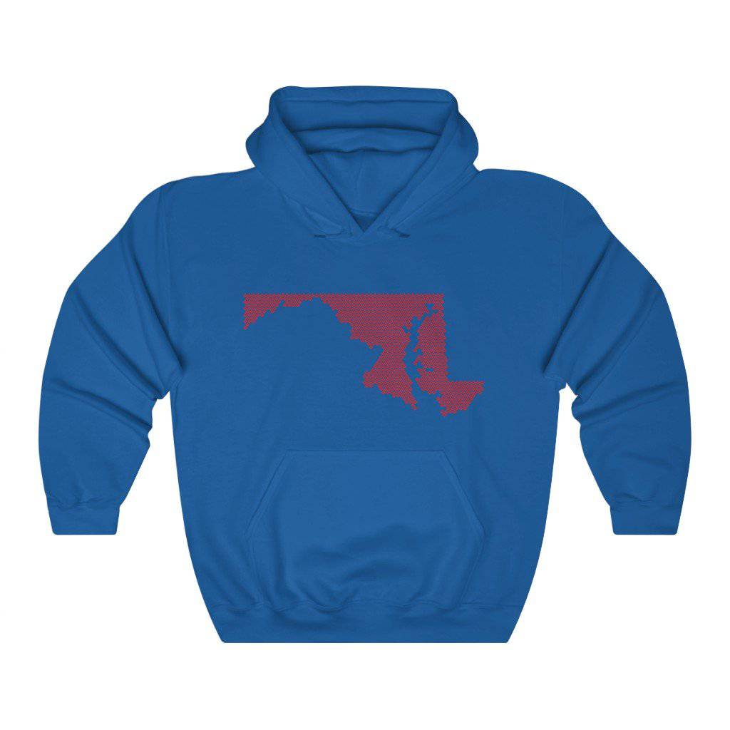 Masonic Hoodie - MARYLAND State - Bricks Masons