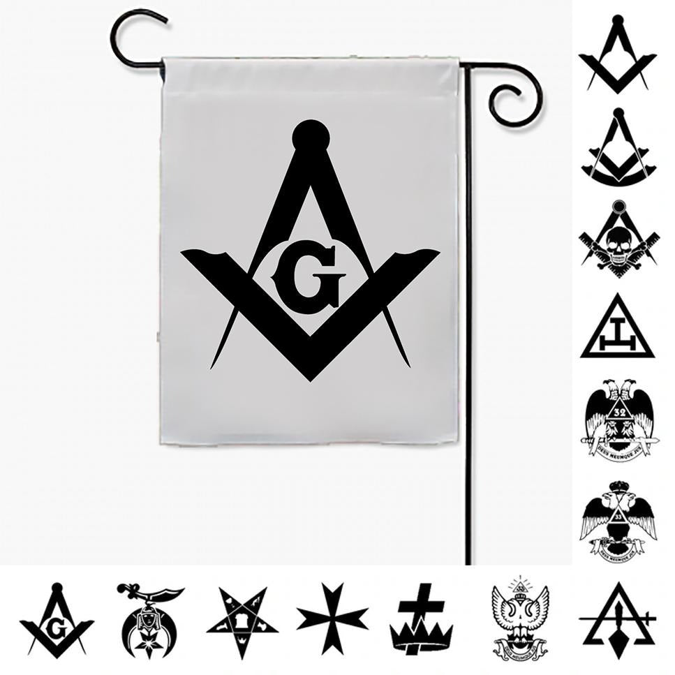Masonic Yard Flags - Bricks Masons