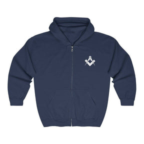 Master Mason Blue Lodge Hoodie - Square & Compass Classic Fit - Bricks Masons