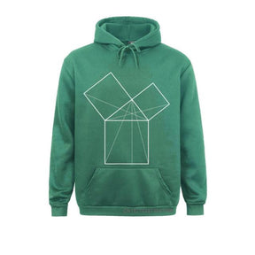 Master Mason Blue Lodge Hoodie - The 47th Problem of Euclid Various Colors - Bricks Masons