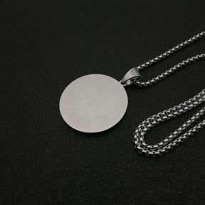 Master Mason Blue Lodge Necklace - Annuit Coeptis Gold & Silver - Bricks Masons