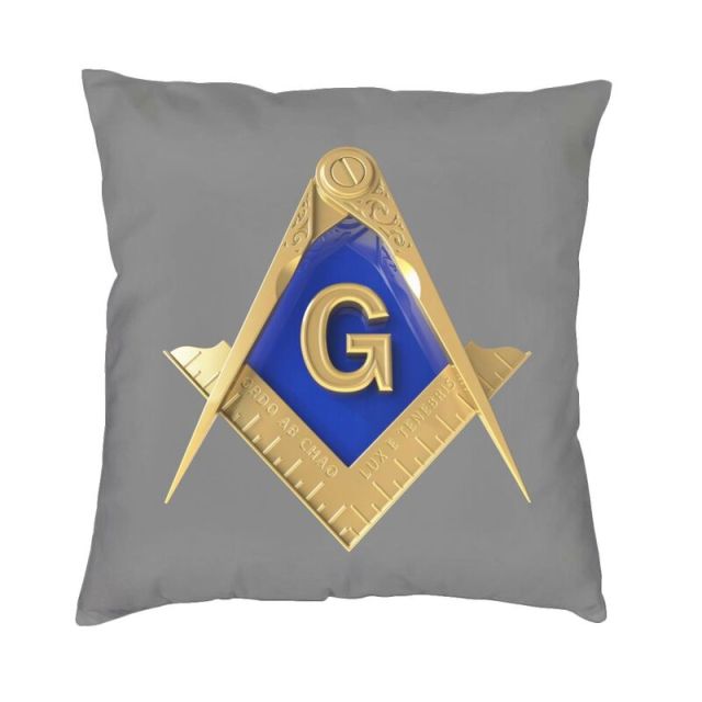 Master Mason Blue Lodge Pillowcase - (Various Colors) - Bricks Masons
