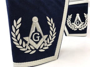 Master Mason Blue Lodge Regalia Set - Navy - Bricks Masons