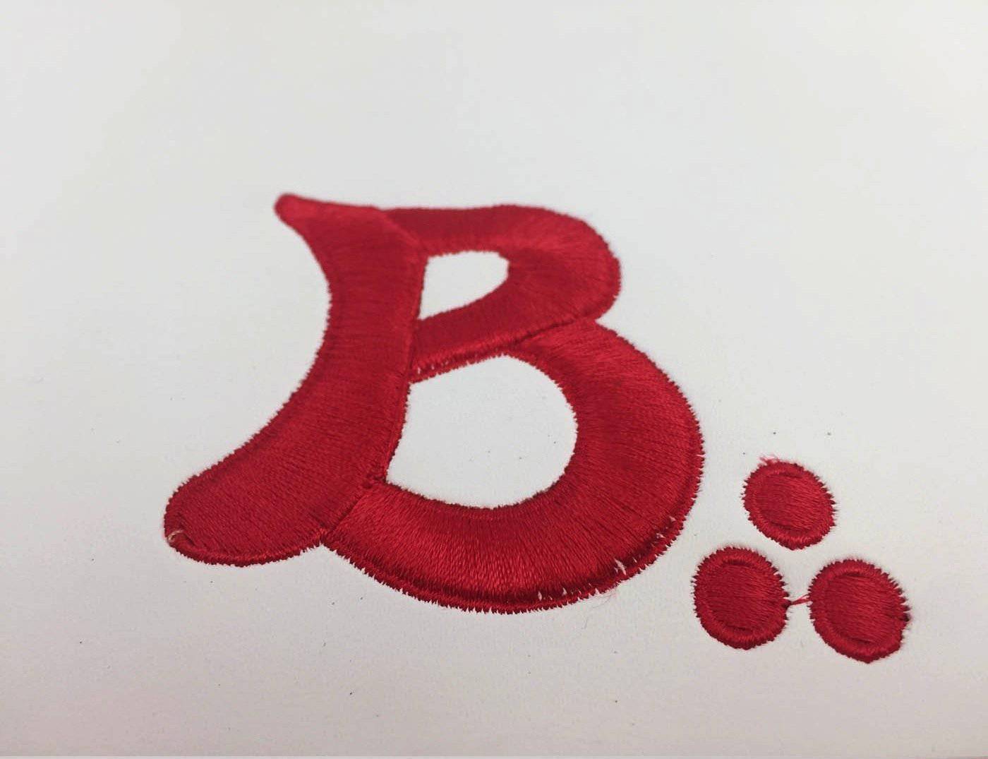 Master Mason Scottish Rite Apron - White & Red Moire with Fringe - Bricks Masons