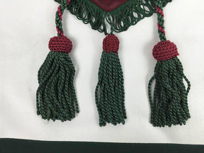 Member The Royal Order of Scotland Apron - White, Maroon & Green - Bricks Masons