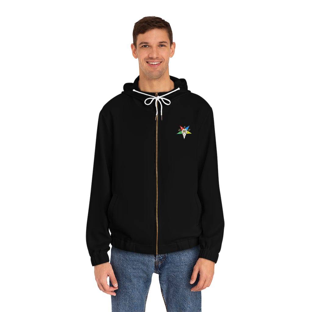 OES Hoodie - Black - Bricks Masons