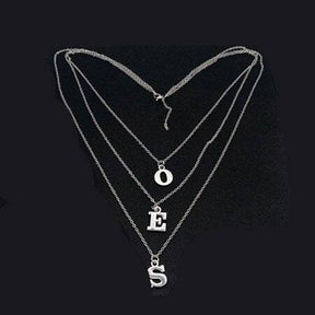 OES Necklace - Lady Charm - Bricks Masons
