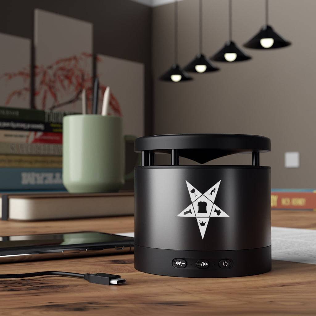 OES Speaker - Black & White - Bricks Masons