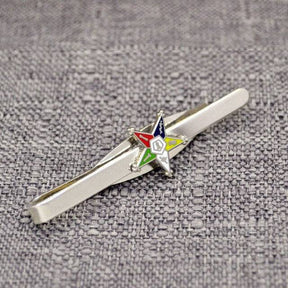 OES Tie Bar - Golden - Bricks Masons