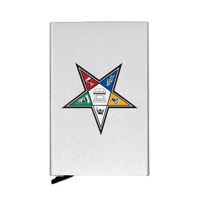 OES Wallet - Credit Card Holder Aluminum Box - Bricks Masons