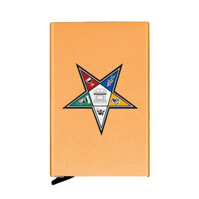 OES Wallet - Credit Card Holder Aluminum Box - Bricks Masons