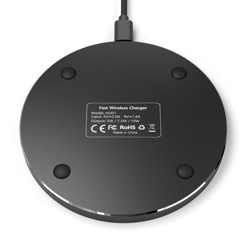 Order Of Malta Wireless Charger - Black & White - Bricks Masons