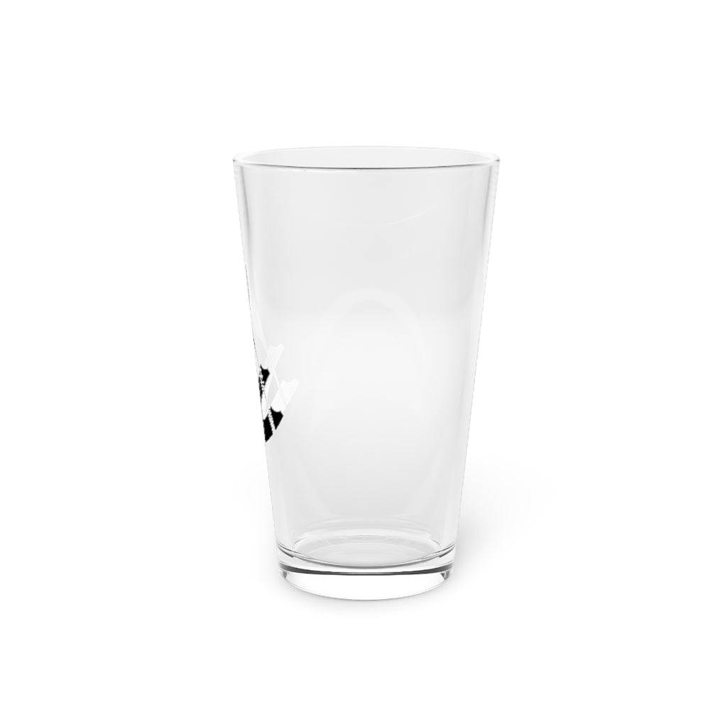 Past Master Blue Lodge Pint Glass - 16oz - Bricks Masons