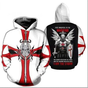 Knights Templar Commandery Hoodie - Medieval - Bricks Masons