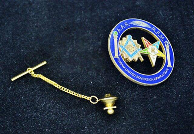 OES Lapel Pin - Hiram United Sovereign Grand Lodge