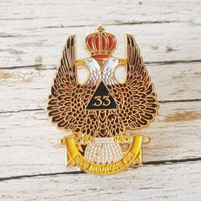 33rd Degree Scottish Rite Lapel Pin - Ancient and Accepted