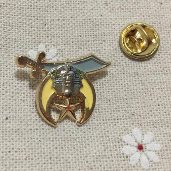 Shriners Lapel Pin - Golden