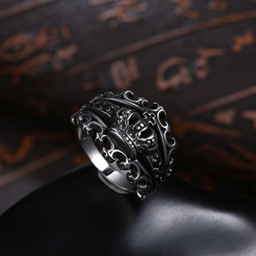 Knights Templar Commandery Ring - Royal King Crown